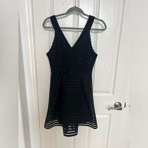 Cute black dress with detailing